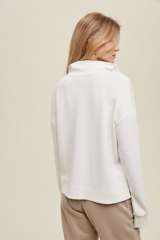 Wishlist Scuba Half-Zip Pullover