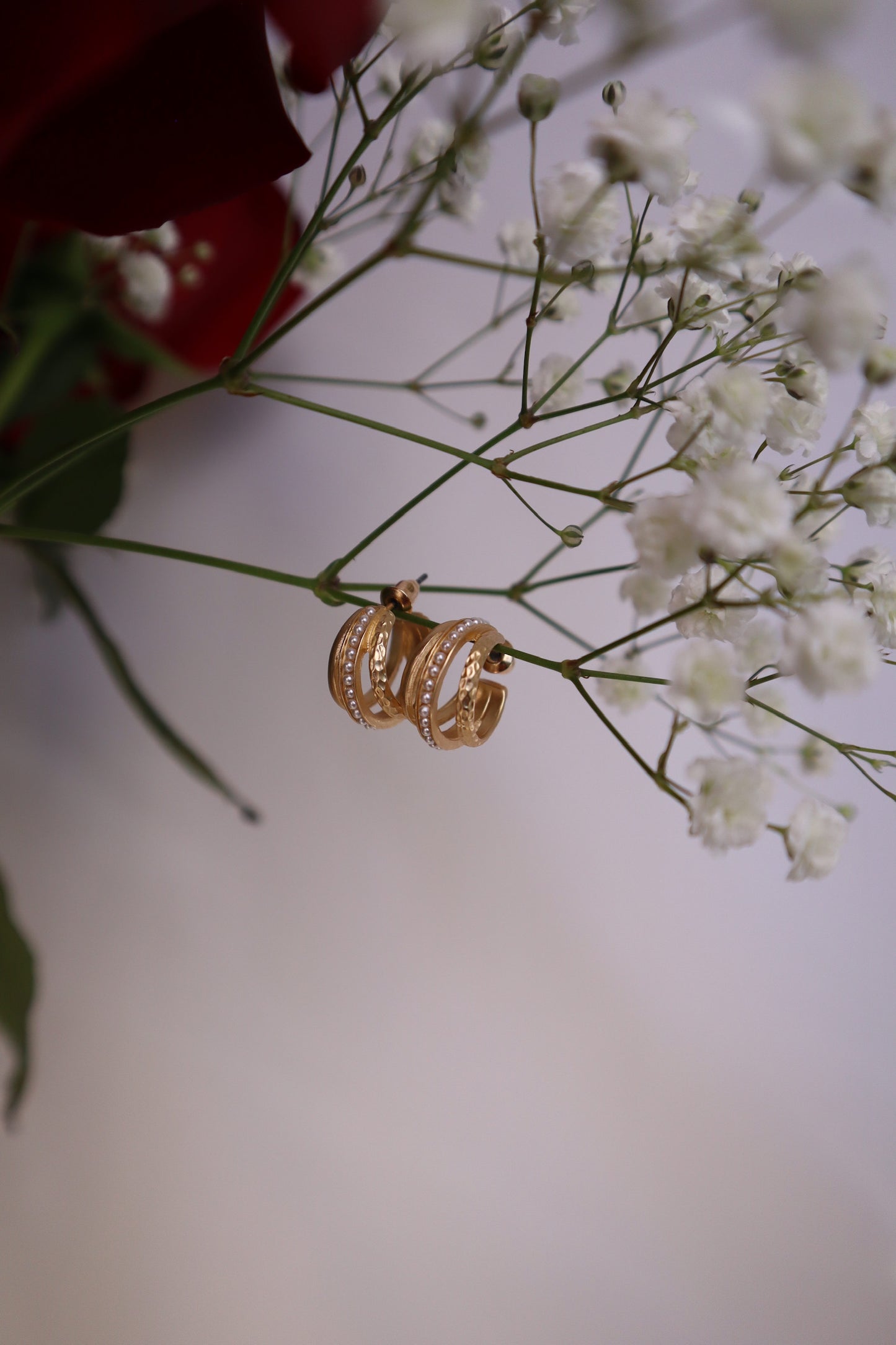 Lexi Huggie Hoop Earrings, Gold