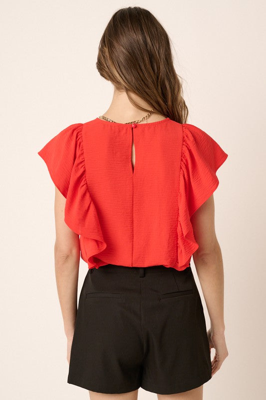 Ruffle Detailed Blouse