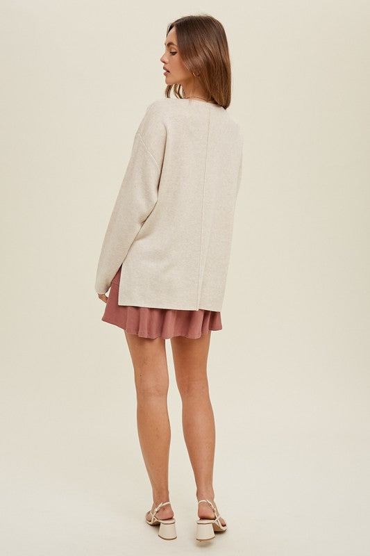 Wishlist Drop Shoulder Sweater