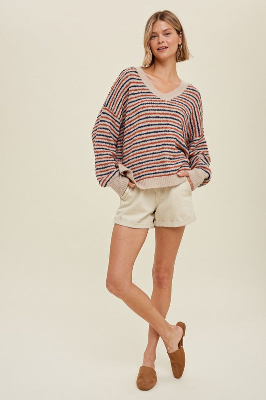 Wishlist Striped Pullover