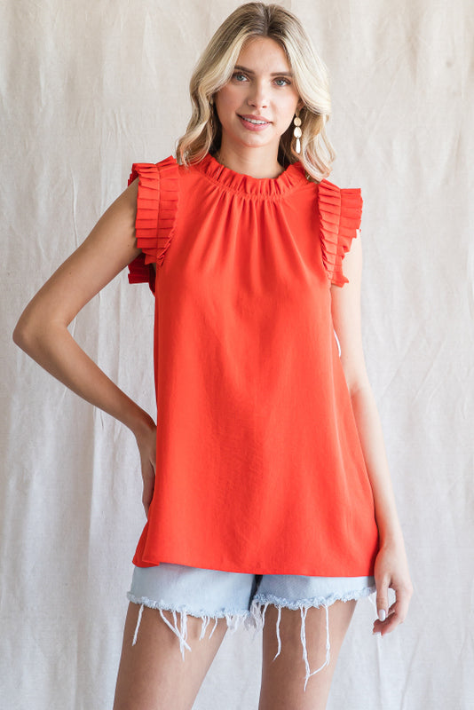 Jodifl Ruffle Sleeve Top