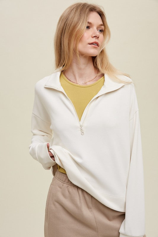 Wishlist Scuba Half-Zip Pullover