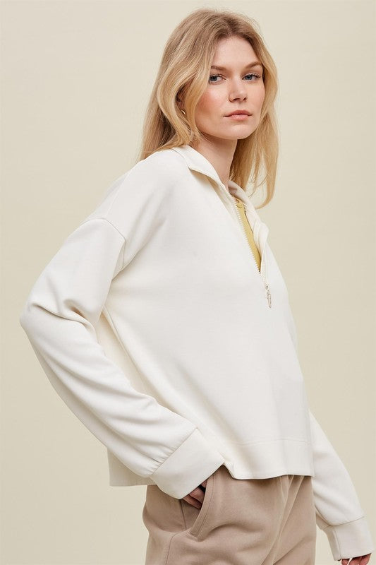 Wishlist Scuba Half-Zip Pullover