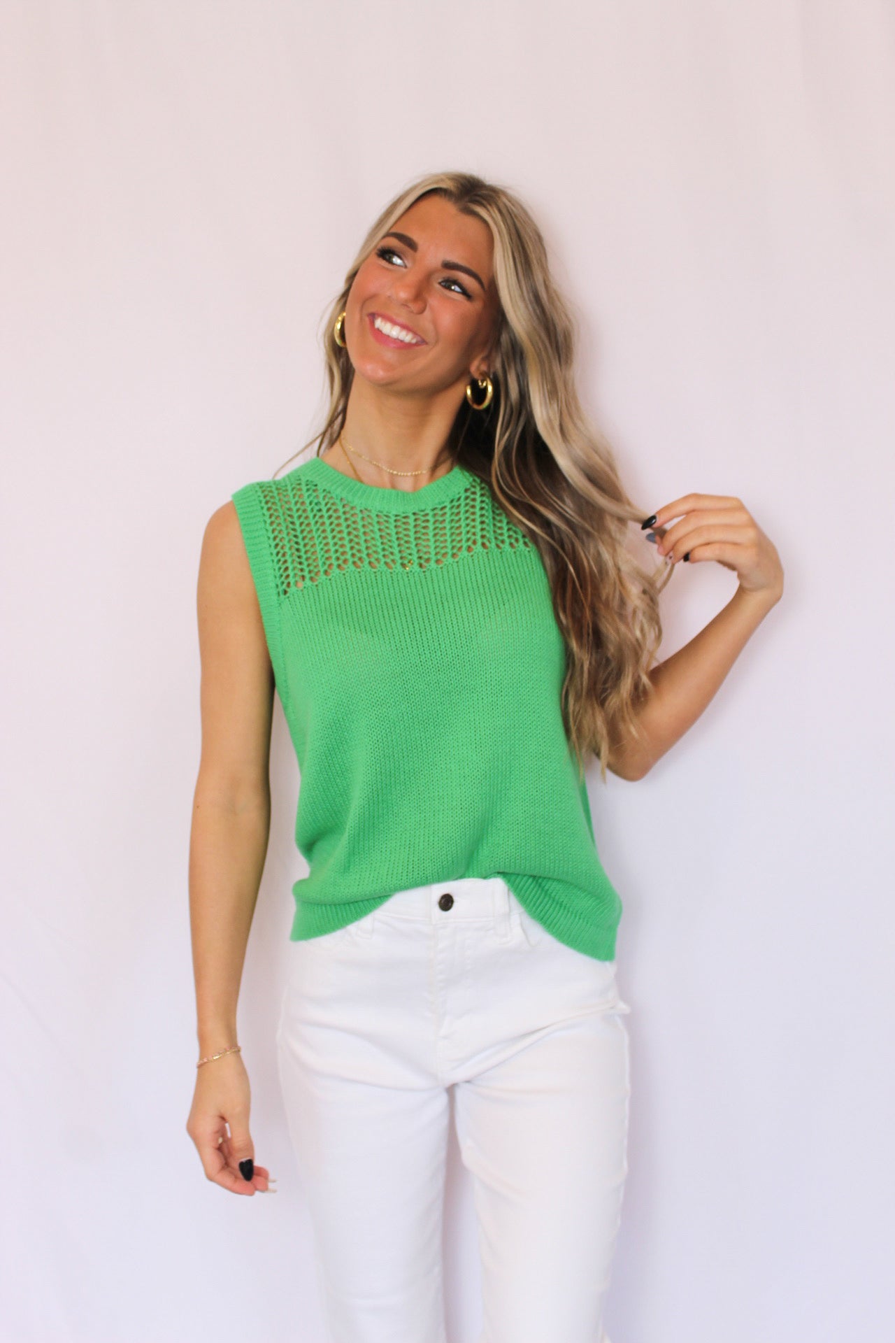 Find You Well Top, Kelly Green