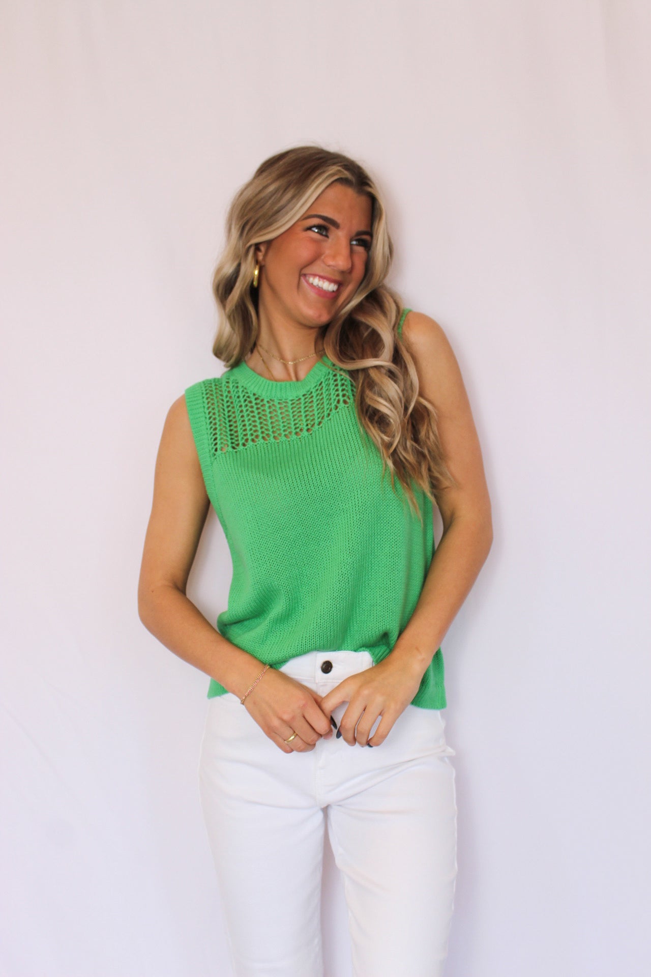 Find You Well Top, Kelly Green
