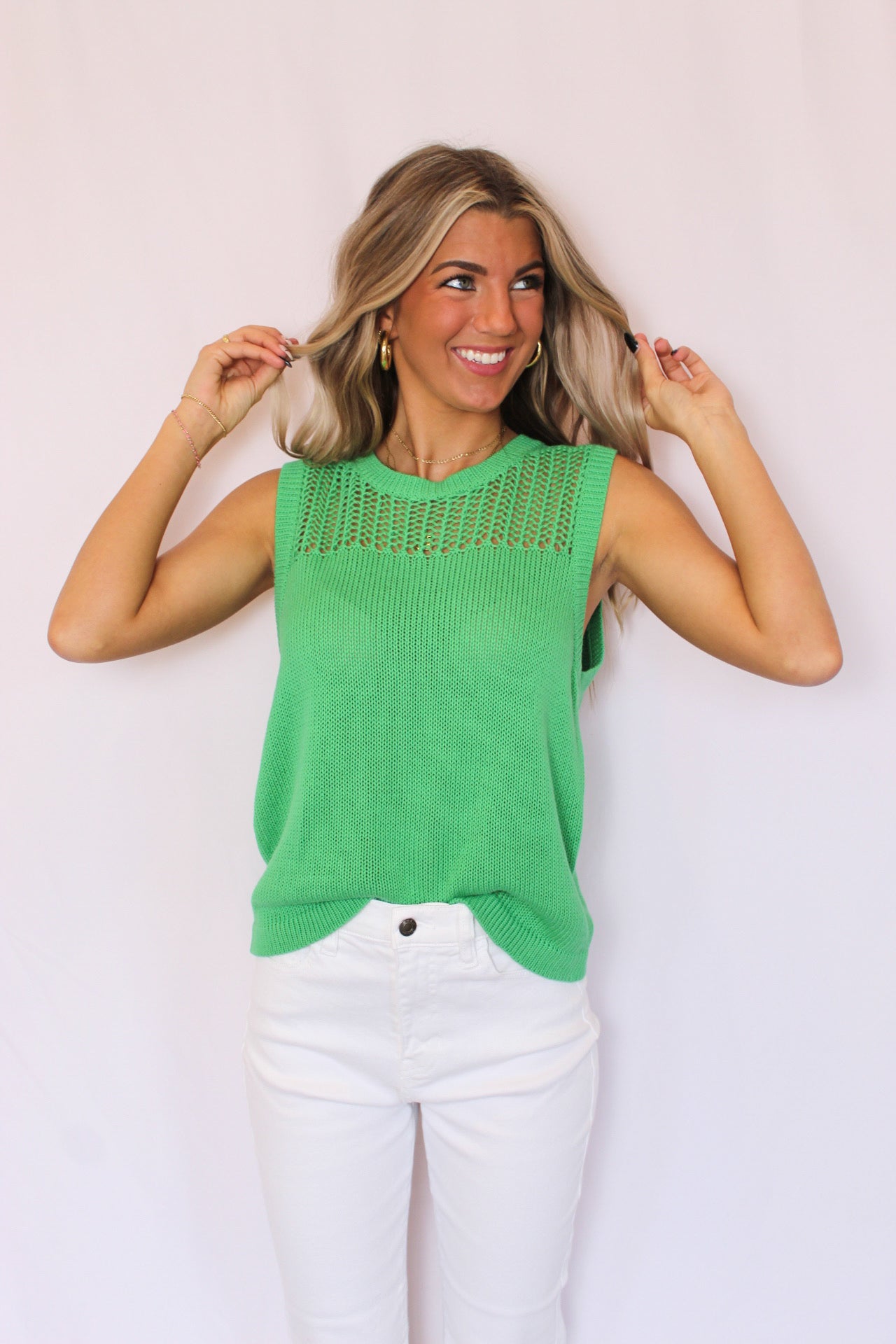 Find You Well Top, Kelly Green