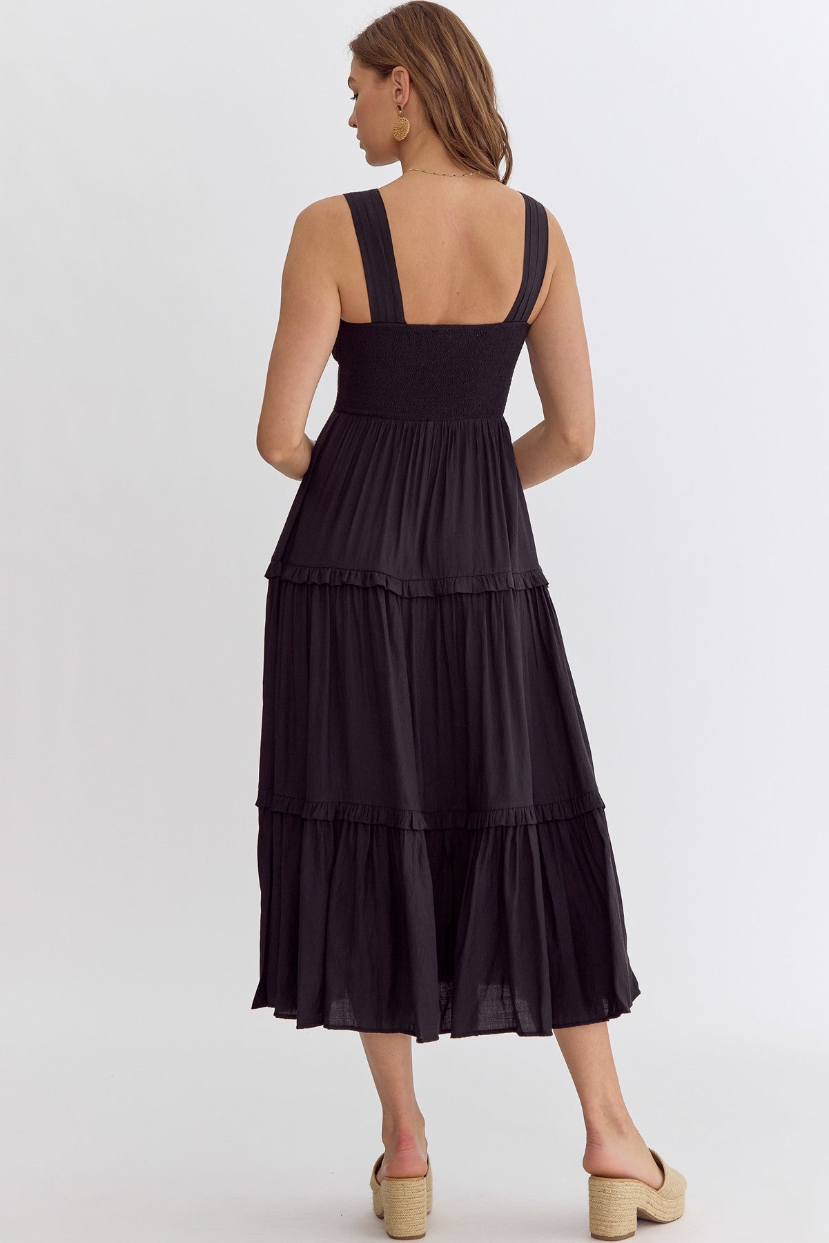 Midnights Maxi Dress, Black