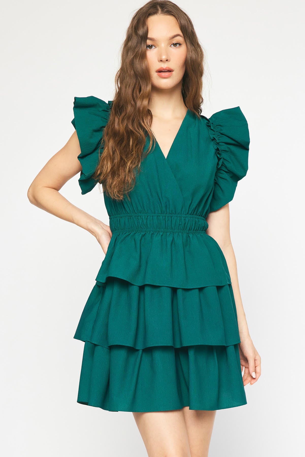 Tiered Ruffle Dress