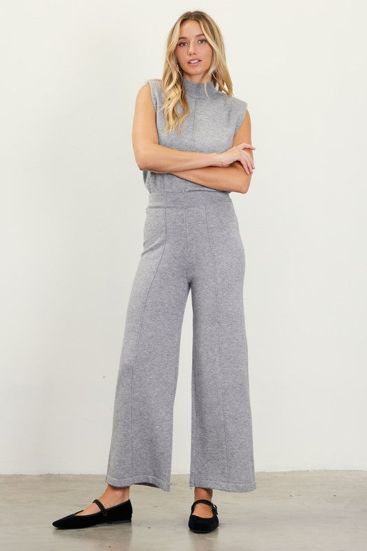 Skies Are Blue Cropped Knit Pants