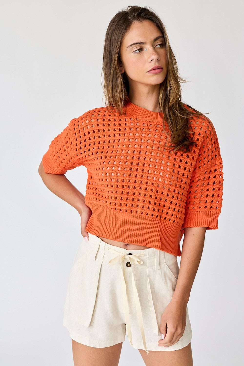 Let Me Adore You Top, Orange