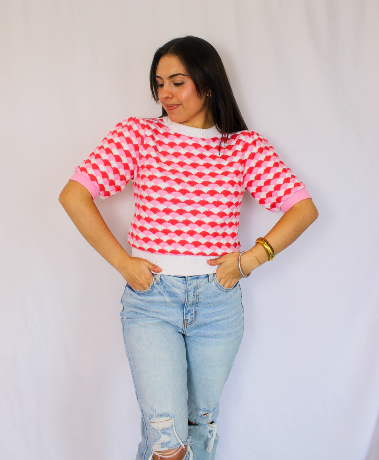 Love Is In The Air Sweater, Pink