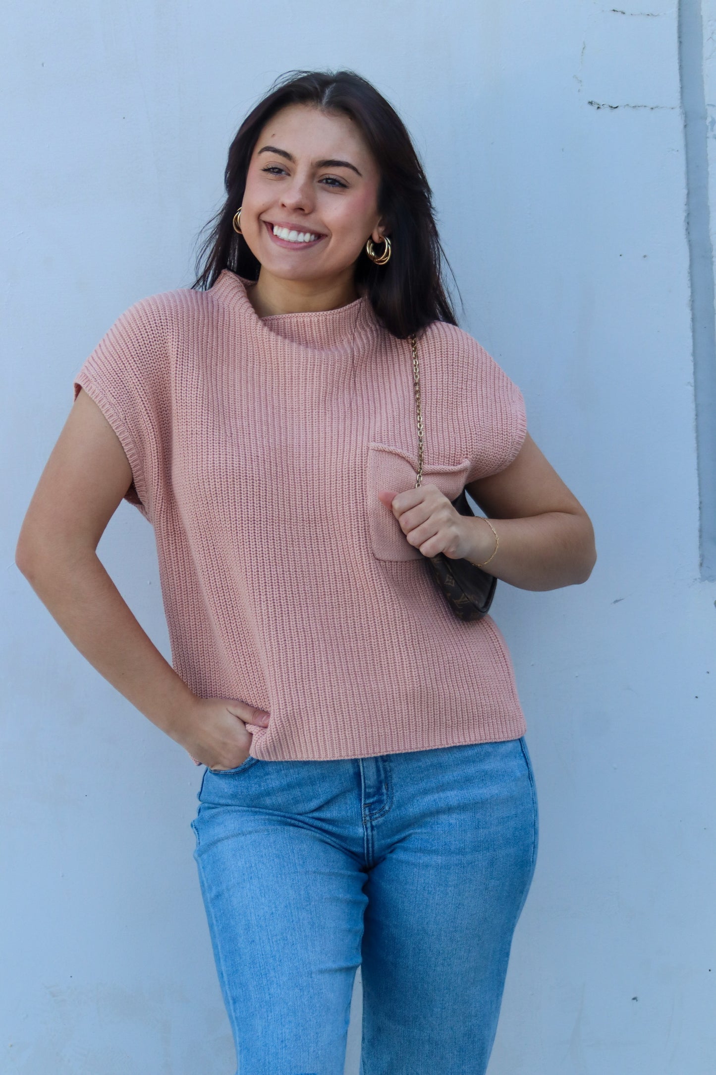 All Day Long Top, Blush