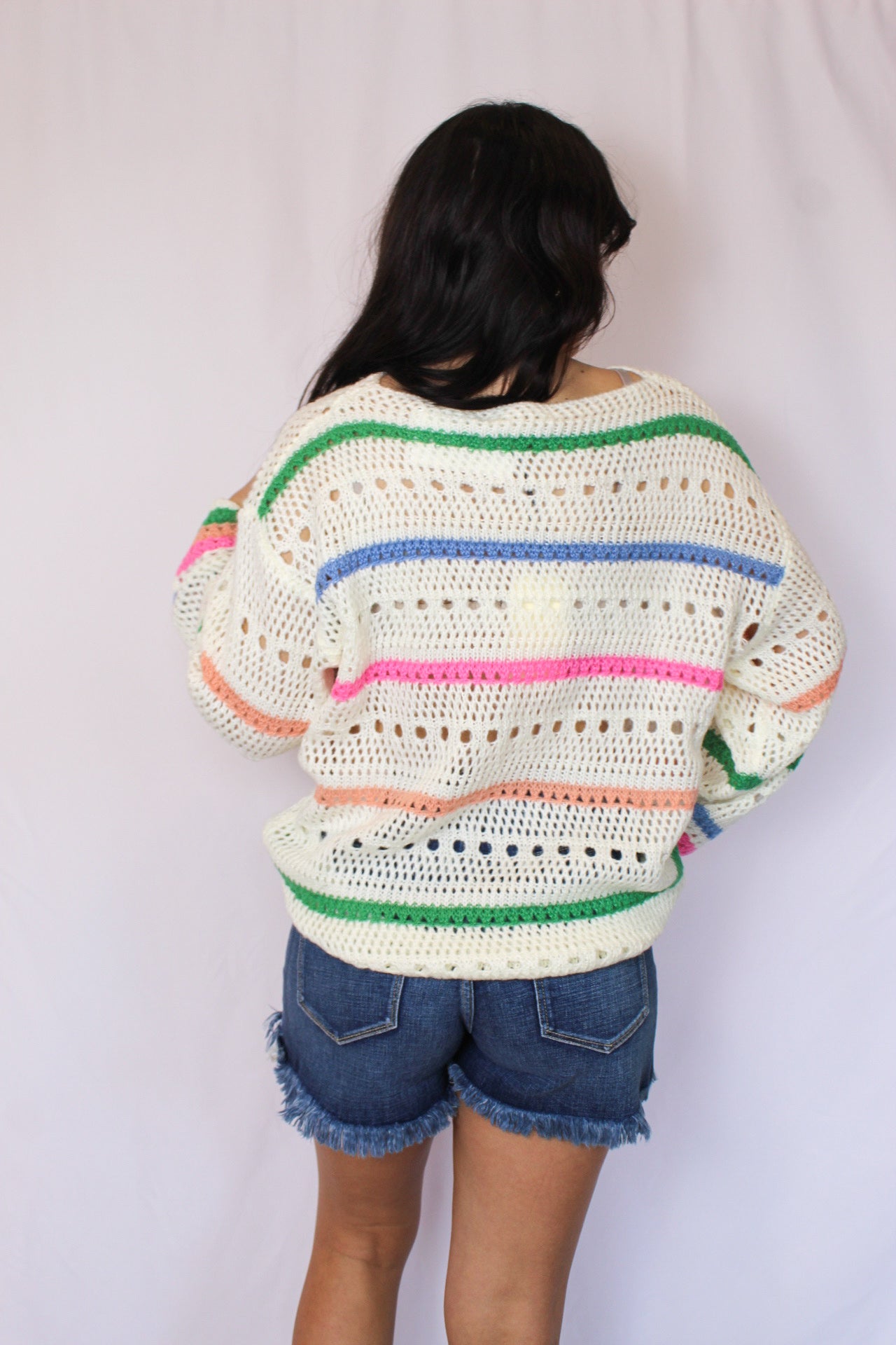 Chilly Beach Day Sweater, Multi