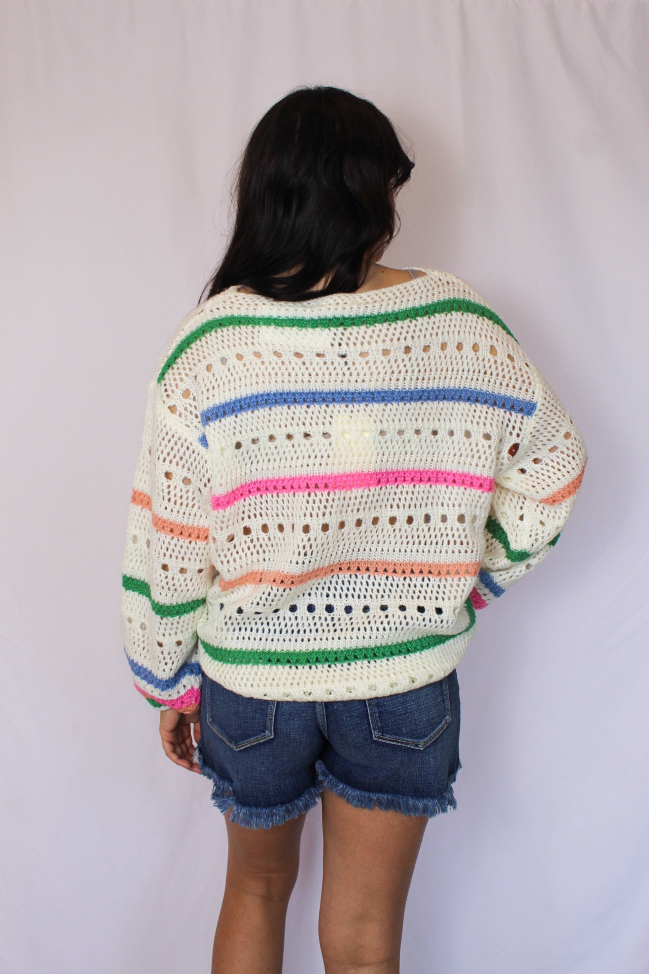 Chilly Beach Day Sweater, Multi