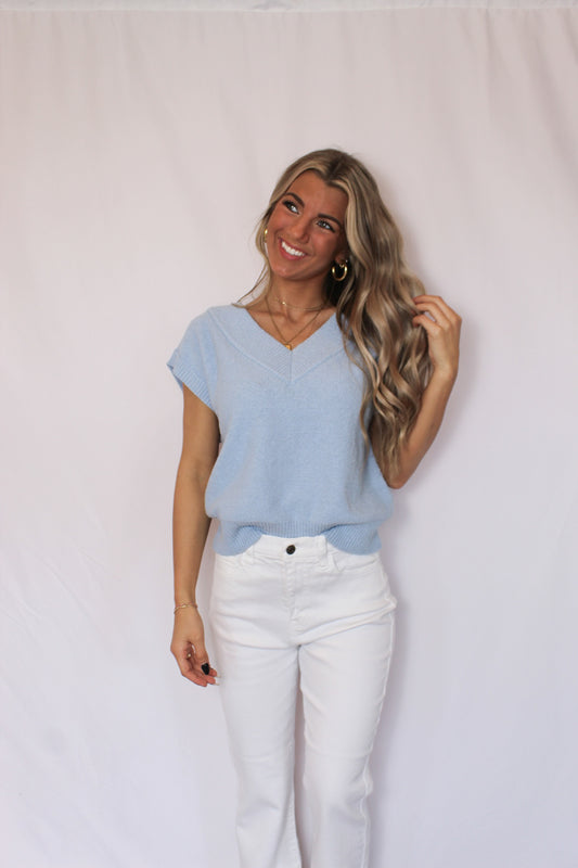 Anything Goes Top, Light Blue