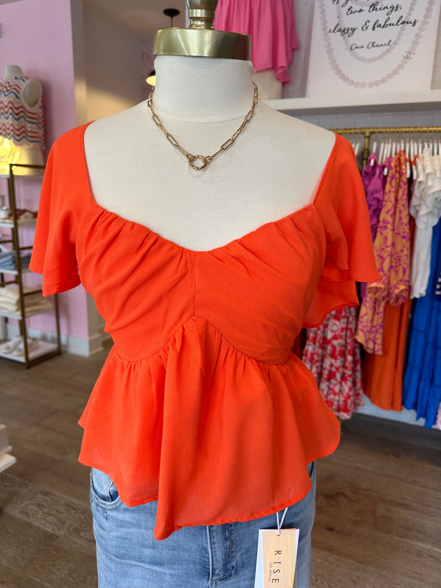 Toomers Top, Orange