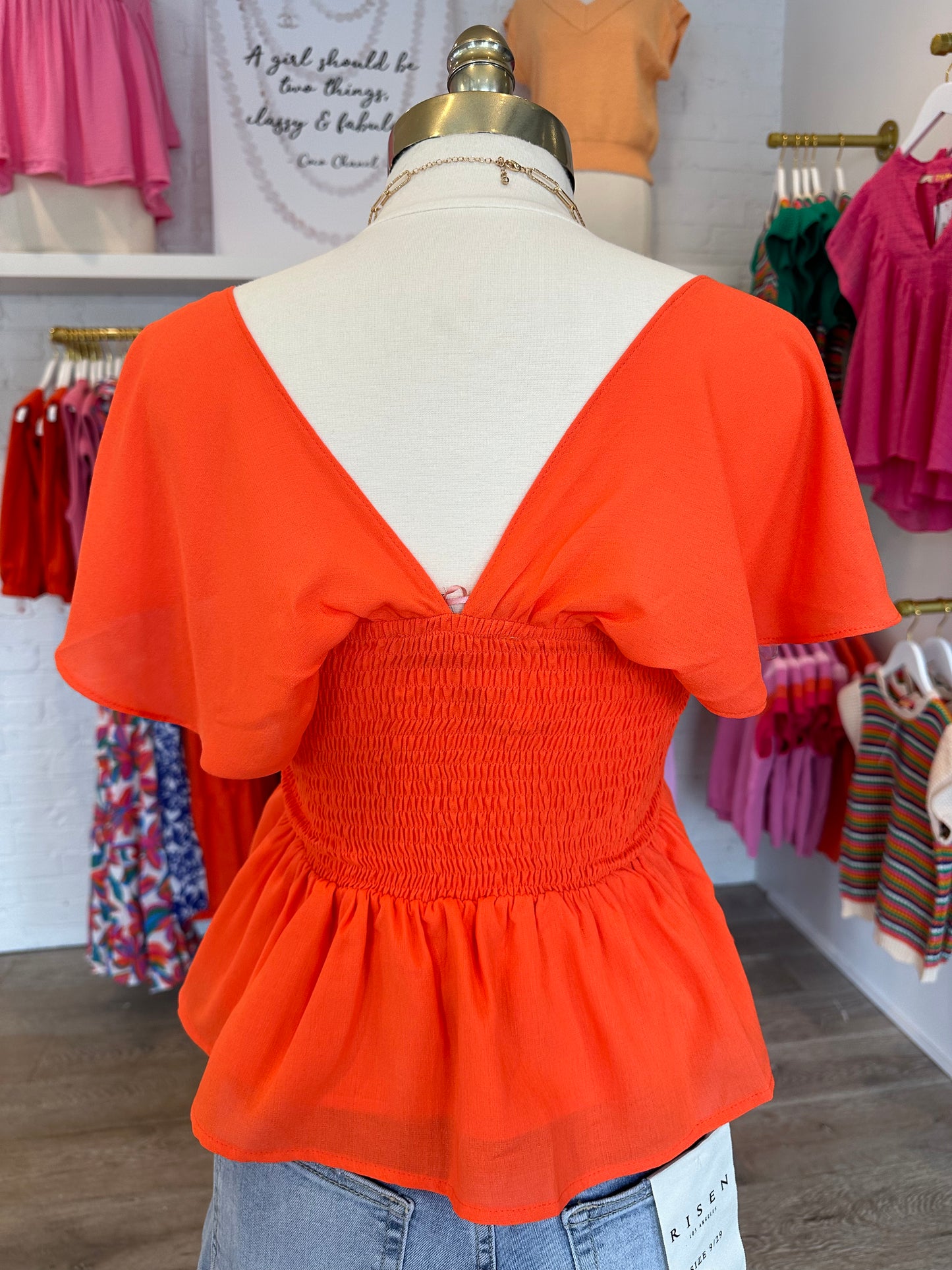 Toomers Top, Orange