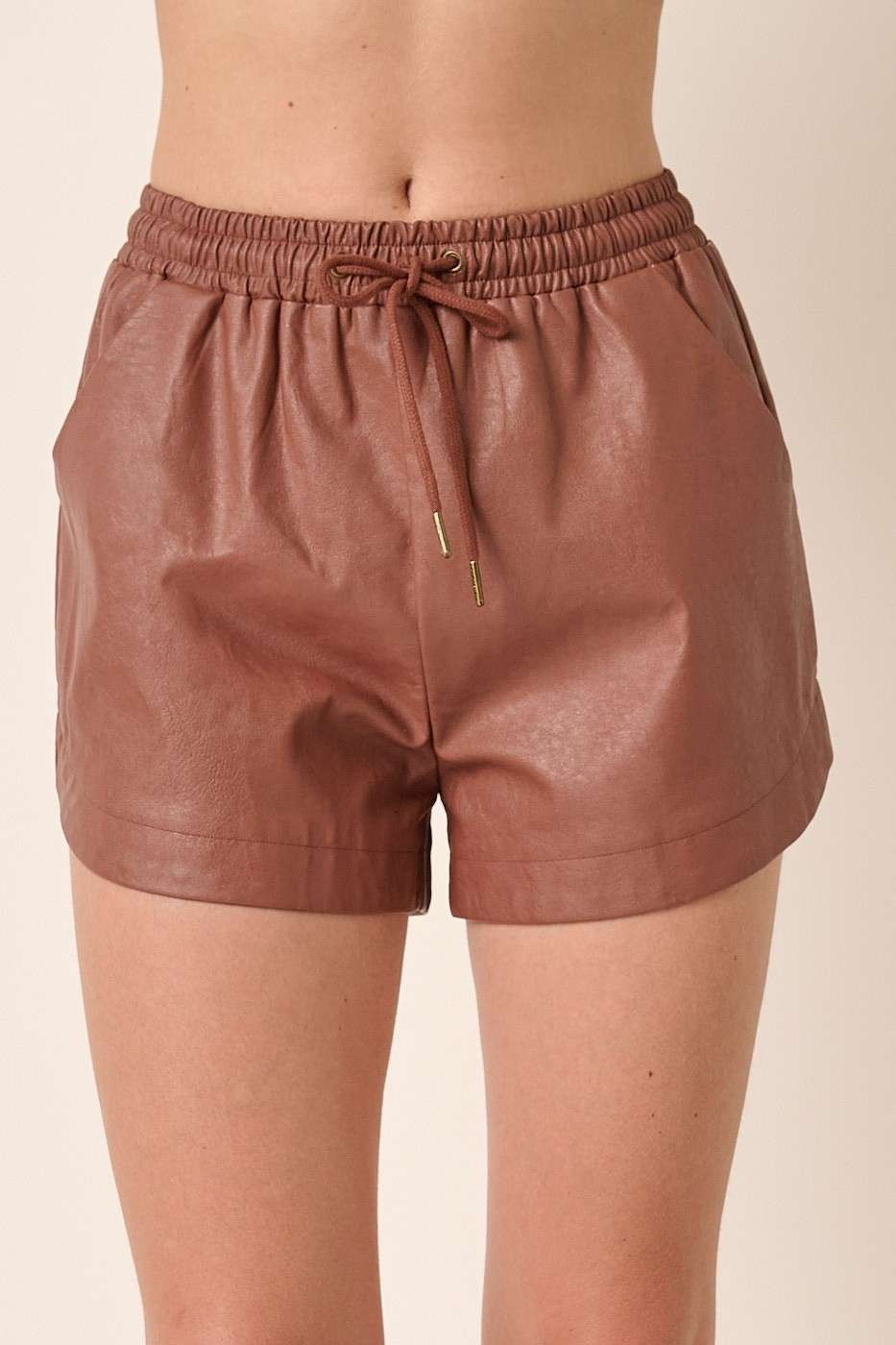 A Leap Of Faith Shorts, Brown