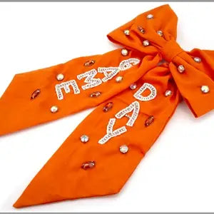 Game Day Bow - Orange