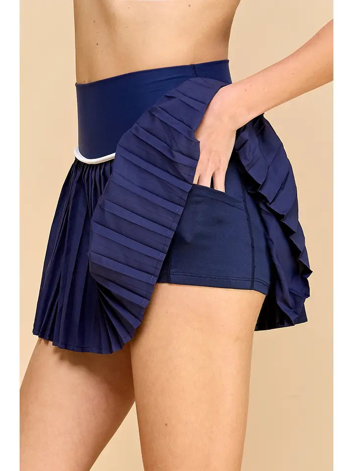 Out And About Skort, Navy