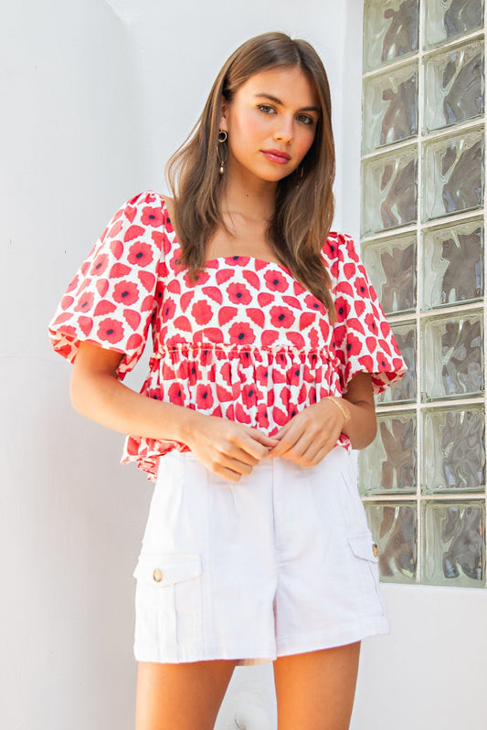 A New Day Top, Red