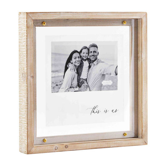 Copy of Mudpie THIS IS US BRASS PICTURE FRAME